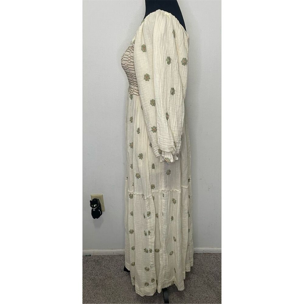 EUC Free People Women's Dahlia Embroidered Dress size small $168 SOLD OUT - Picture 7 of 10